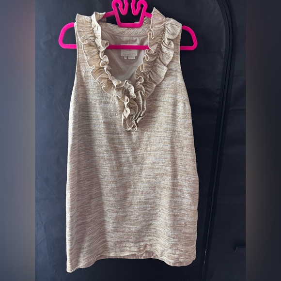 Kate Spade Silk Blend Golden Frock Dress - Picture 2 of 9